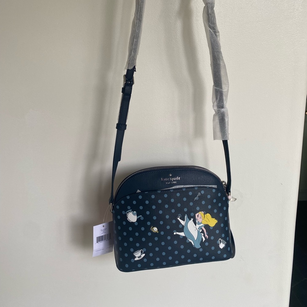 NWT Kate Spade x Disney Alice in Wonderland crossbody bag